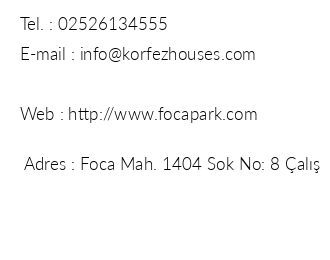 Foa Park Apartments iletiim bilgileri